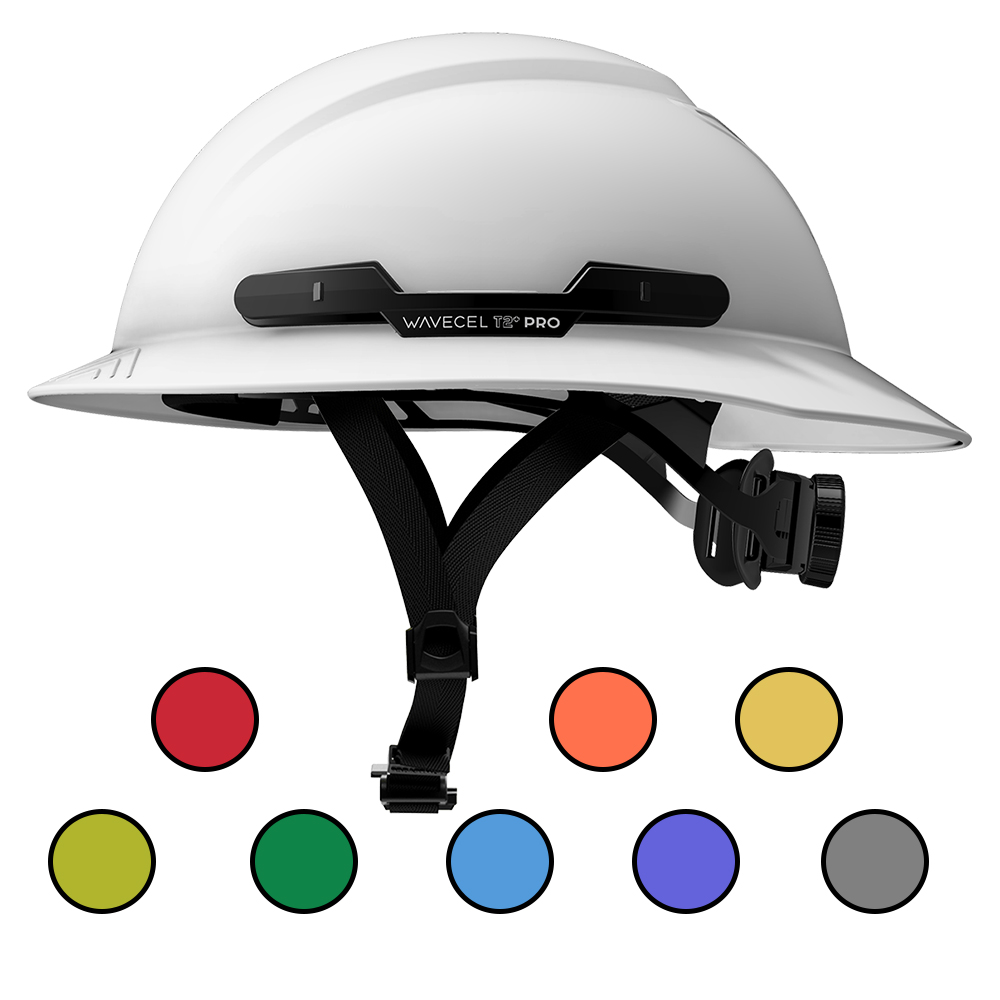 Hardknock T2+ PRO Type 2 Class E Full Brim Non-Vented Hard Hat with Chinstrap from GME Supply